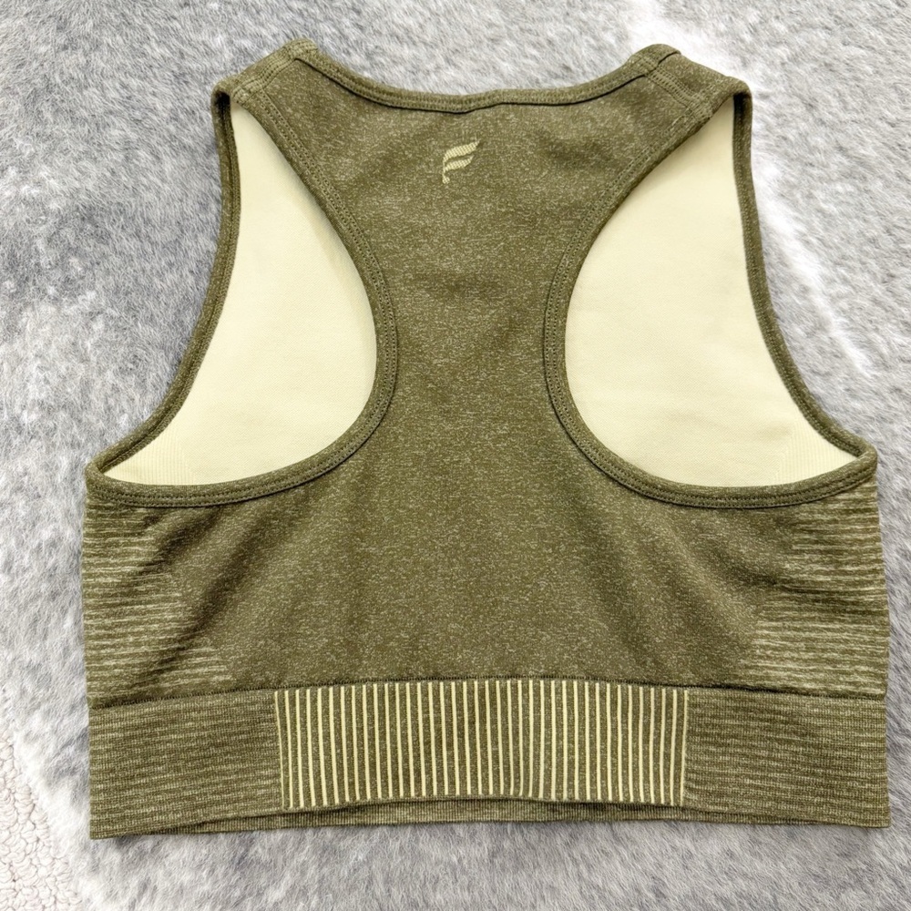 Fabletics Seamless Low Impact Sport Stripe Bra XS - Picture 5 of 9